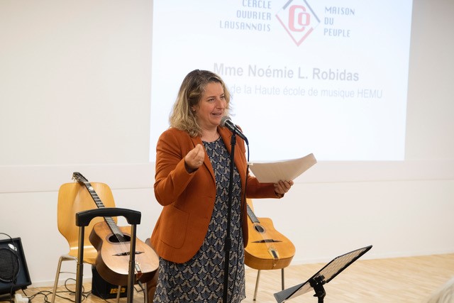 Noémie L. Robidas, directrice de la HEMU